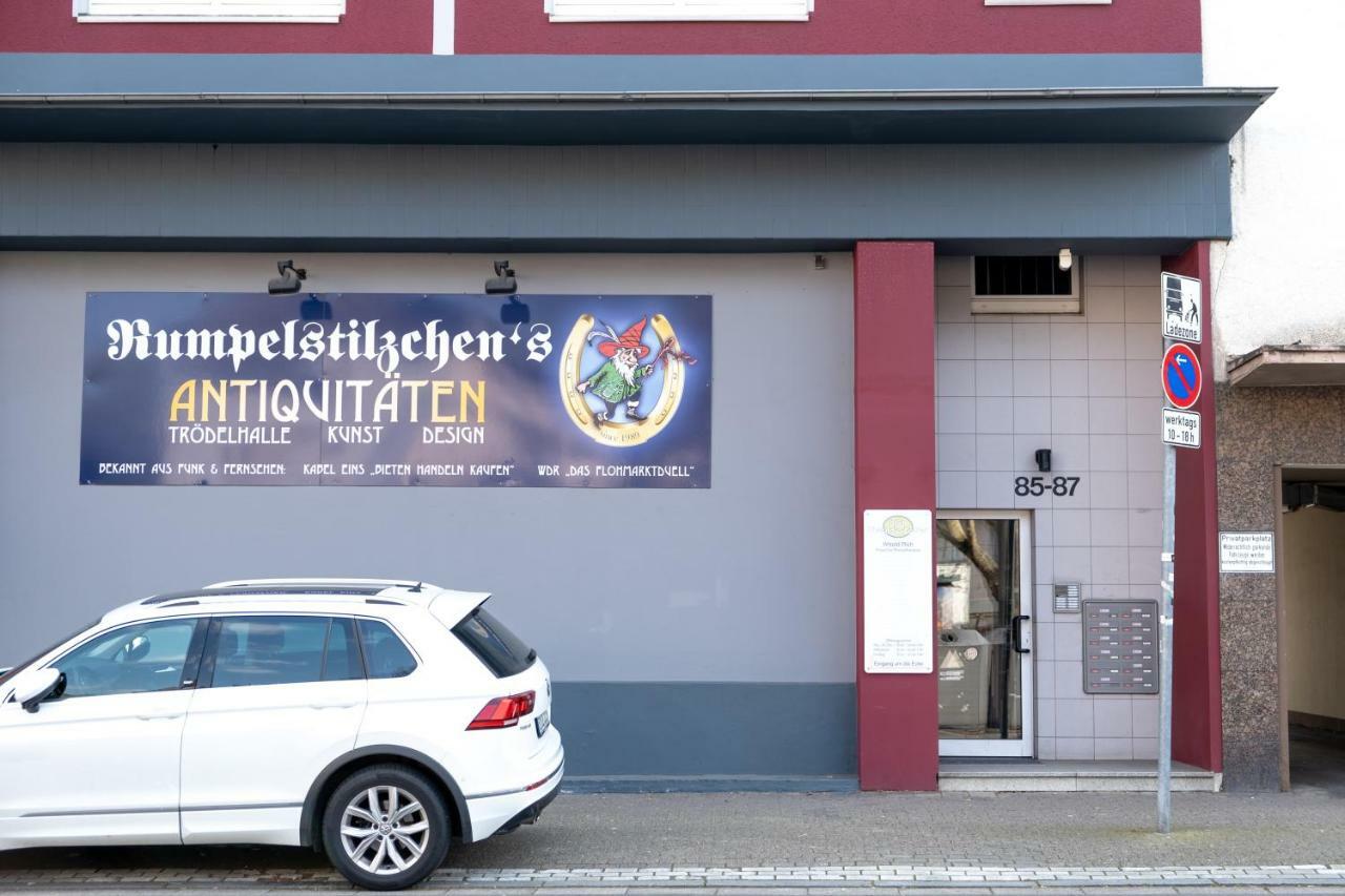 Helles Design-Appartement an der Messe Essen Buitenkant foto